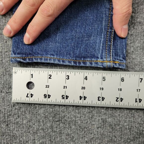 J. CREW Vintage Matchstick Medium Wash Skinny Denim Blue Jeans SIZE 25 SHORT - Picture 9 of 11